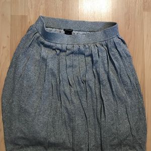 Club Monaco sparkly silver skirt